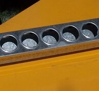 Chick Feeders - galv. 24 hole
