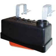 Auto clamp on float - trough