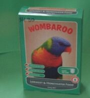 Wombaroo Lorikeet H/eater mix 300 g
