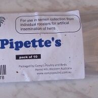Pipettes - Pk 10