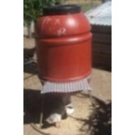 Olive Drum Feeder