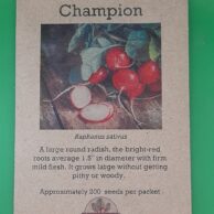 Radish Champion