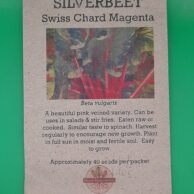 Silverbeet Swiss Chard Magenta