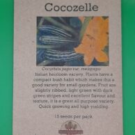 Zucchini Cocozelle