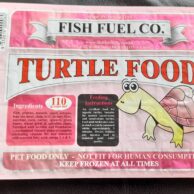 Turtle Food- Fish Fuel Co. -110g