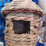 Hooded Finch seagrass nest 18cm x 14cm